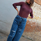 Yana Shirt burgundy