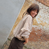 Sade Barrel Jeans chocolat