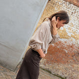 Sade Barrel Jeans chocolat