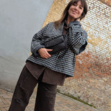 Sade Barrel Jeans chocolat