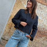 Luna Striped blazer
