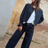 Luna Striped blazer