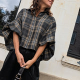 Elva shirt blue