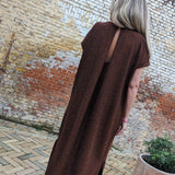 Lola Rust Glitter Partydress