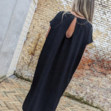 Lola Black Glitter Partydress