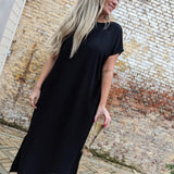 Lola Black Glitter Partydress