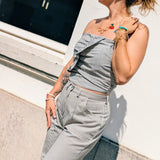 Suzanne' Strapless Top