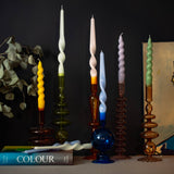 MÆGEN Spiral Taper Kaarsen - 3 stuks - Geel