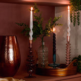 Maegen Conische houder - Gekleurd glas - Champagne
