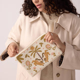 AVA BRONZEN PAREL GEBORDUURDE TAS