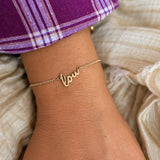 Made for you. Custom Name Bracelet