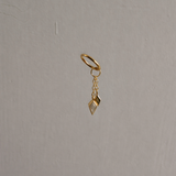 Titanium Click Ring met dangling charms