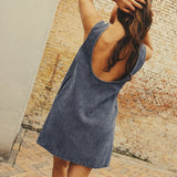 Lala Dress darkblue jeans