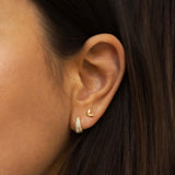 Gold leaf Stud