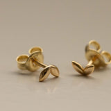 Gold leaf Stud