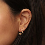 Tiny Heart Stud