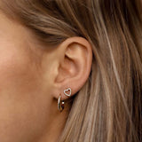 Glam Heart Stud