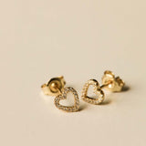 Glam Heart Stud