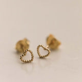 Tiny Heart Stud