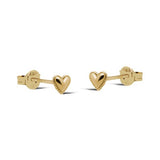 Vintage Heart Stud