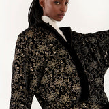 Zwarte feest jas WILD