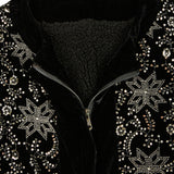 Zwarte feest jas WILD